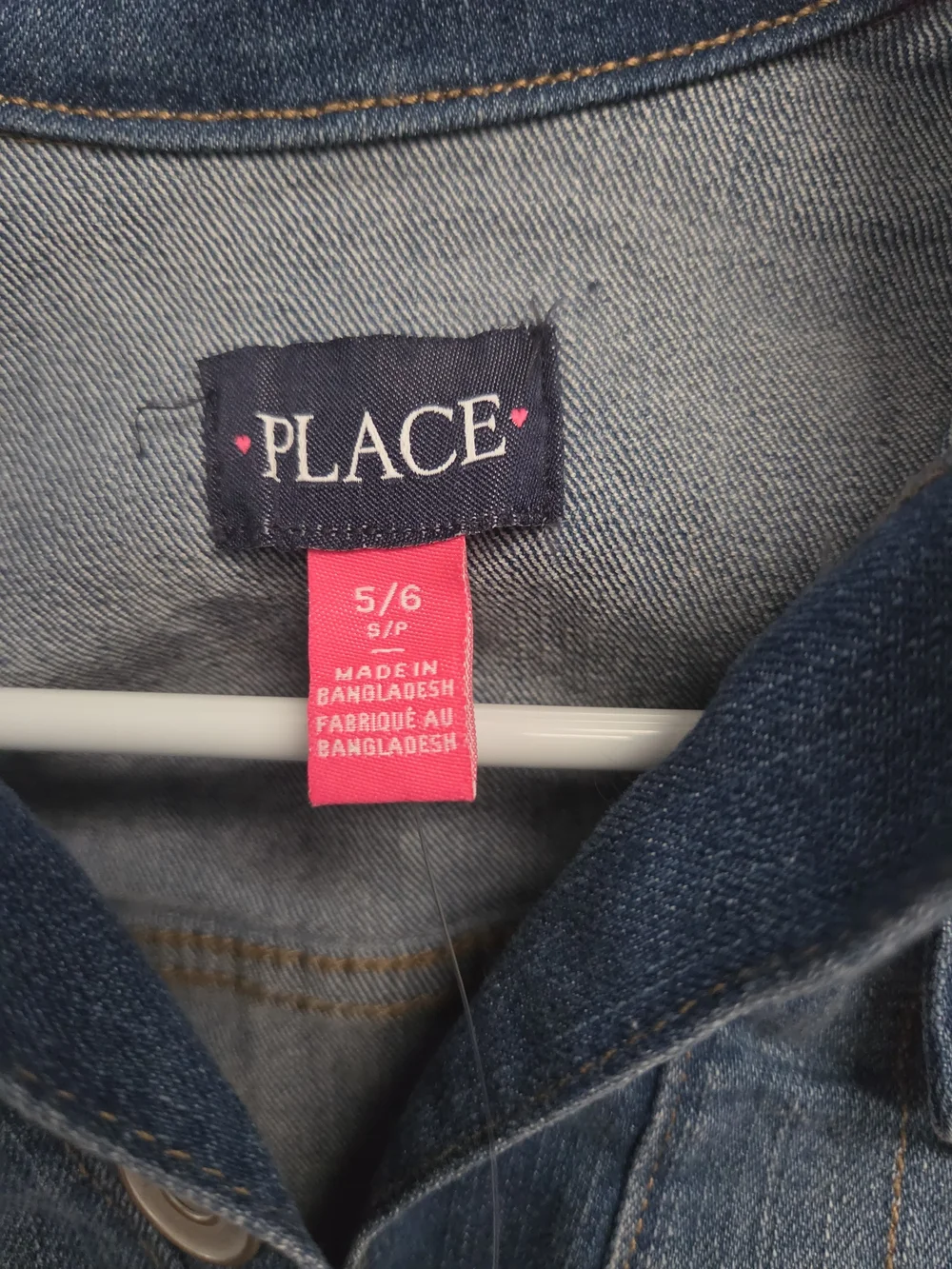 The Children's Place Girls' Blue Denim Jacket